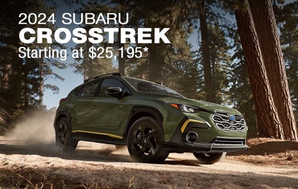 2024 Subaru Crosstrek Starting at $25,195 | Subaru City of Milwaukee in Milwaukee WI