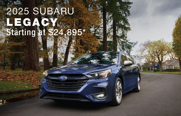 2025 Subaru Legacy Starting at $24,895 | Subaru City of Milwaukee in Milwaukee WI