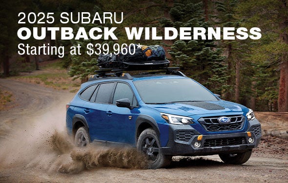 2025 Subaru Outback Wilderness Starting at $39,960 | Subaru City of Milwaukee in Milwaukee WI