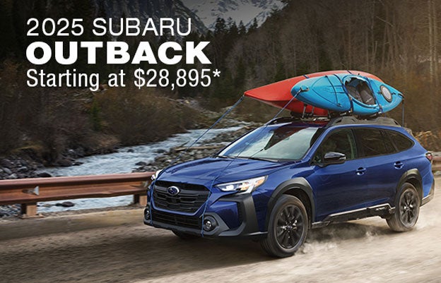 2025 Subaru Outback Starting at $28,895 | Subaru City of Milwaukee in Milwaukee WI